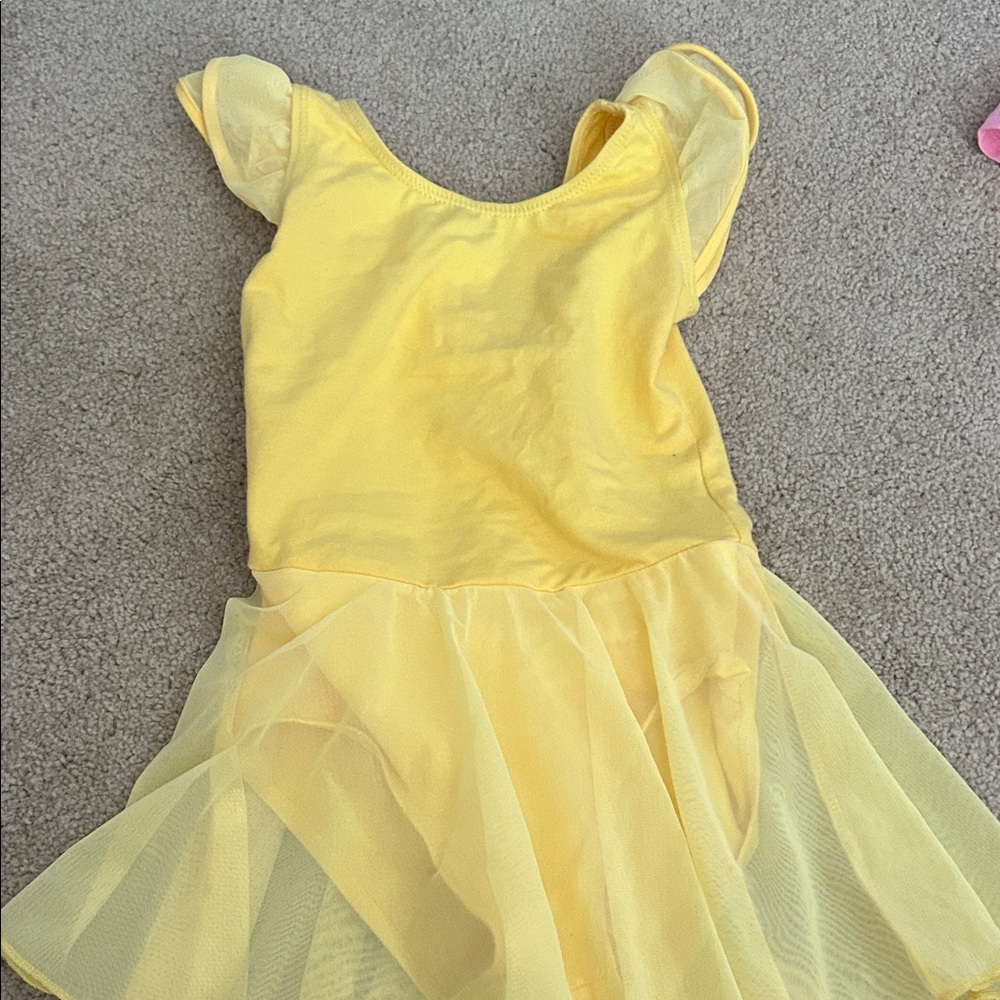 Yellow Kids Costume Dress